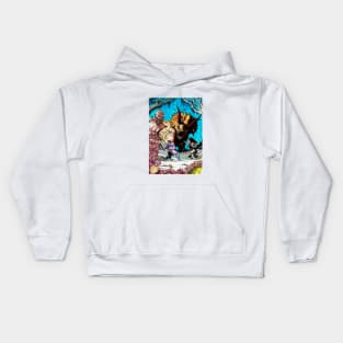 Attack in the jungle Kids Hoodie